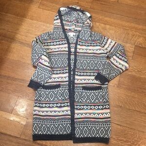 Monteau Hooded Cardigan size Medium